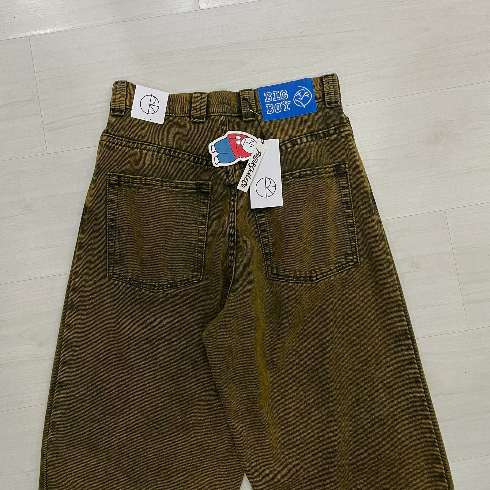 Polar Skate Co - Big Boy Jeans (Yellow/Black)